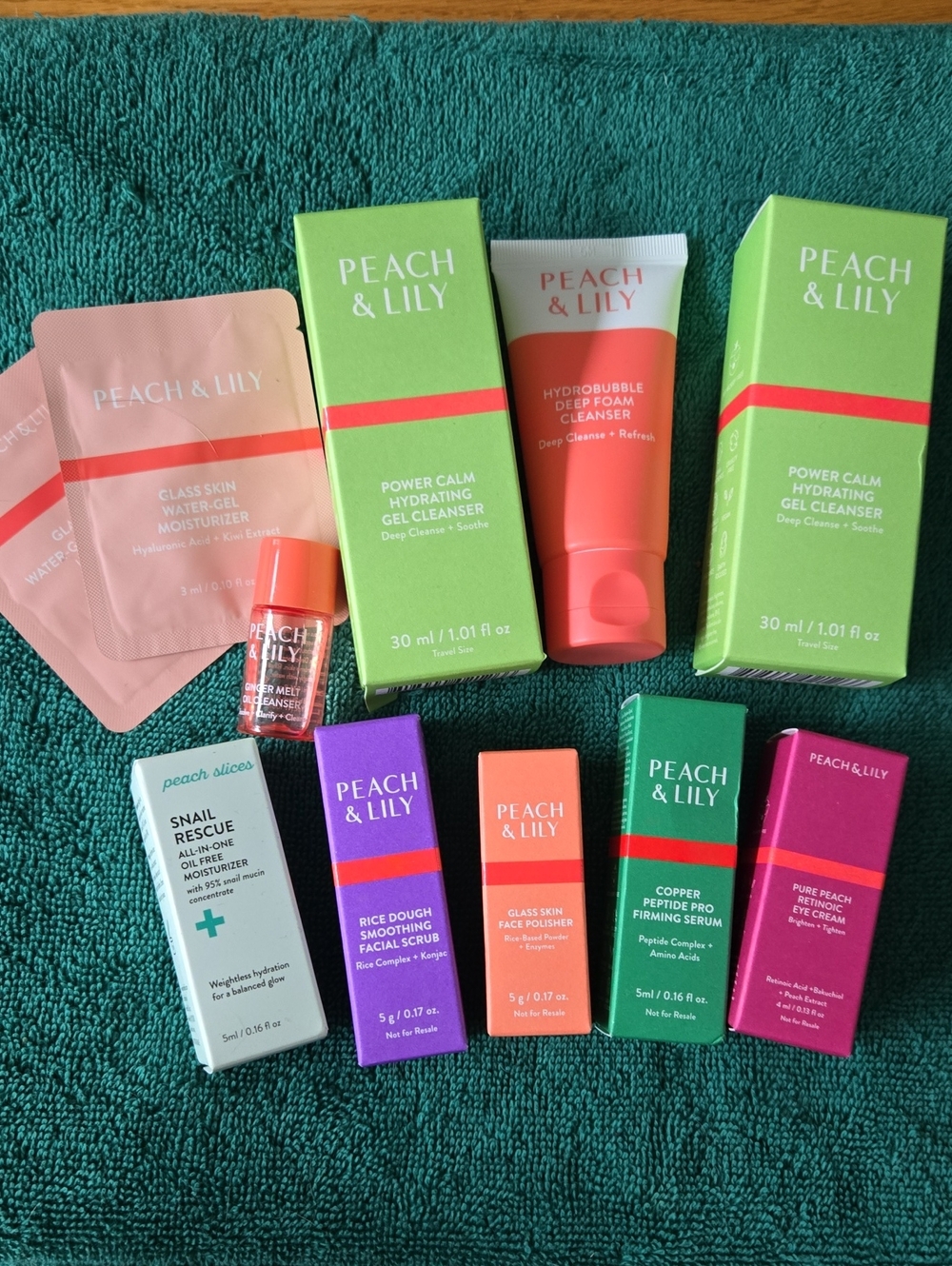 Peach & Lily Skincare Set